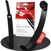 LABEL THE CABLE Clip Fermacavi a Strappo - Fascette Cavi con Nastro a Strappo - Organizer Cavi - 17 cm - LTC BASIC STRAPS - Confezione da 10 - Nero - LTC 1110