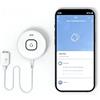 Comboss Sensore di perdita d'acqua WiFi intelligente con allarme da 100 dB e notifiche push sull'app, sensore di perdite per cucina, bagno e lavatrice, 1 pezzo