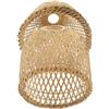 HOMSFOU Paralume in Stile Boho Copertura Per Lampadario in Vimini Paralumi Decorativi Per Lampade A Sospensione Per La Stanza Paralumi Rustici Per La Casa
