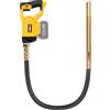 Anbull Vibratore per Calcestruzzo a batteria 2m (Senza Batteria) | motore senza spazzole compatibile con batterie Makita 18.5V-21V Efficace espulsione delle bolle d'aria dal calcestruzzo