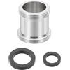 QUARKZMAN Adattatore Aeratore Rubinetto, M24 Maschio A M22 Maschio Con Guarnizione, Lunghezza 23mm