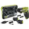 RYOBI ERGO-A2 Avvitatore a batteria 4V, 1.5 Ah Li-Ion, Nero/Giallo