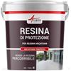 ARCANE INDUSTRIES Resina di Finitura Calpestabile Poliuretanica 4 kg Grigio | Rende Calpestabili Tetti e Terrazze, senza Solventi, Resiste Ai Raggi Uv e Al Gelo, Interno/Esterno - Arcane Industries