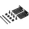 PhyinLan Kit di montaggio su rack Alette rack da 19 pollici di grande compatibilità per switch Cisco, D-Link, Dell PowerConnect, HP V1910, Linksys e NETGEAR da 17,3 pollici