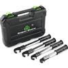 3S SuperSamaStore ST-E2629 Set 4 Chiavi Dinamometriche 17-29 mm Pretarate per Impianti Climatizzazione con Gas R32 R22 R410, con Valigetta
