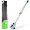 HASKYY Chiave a cricchetto telescopica a cricchetto 1/2, 46-60 cm, allungabile, chiusura rapida, 72 denti