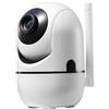 SQUADO Telecamera di sorveglianza HD 1080P, Cloud Wireless, Visione notturna a infrarossi, Auto Tracking, Resistente alle intemperie IP66