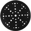 NEFLUM Interfaccia Pad Morbida Spugna 150mm/6 48 Fori Schiuma Nera: 10mm Per Tampone Per Platorello Per Levigatrice