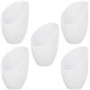 Happyyami 5 Pezzi Plastica Ferro Di Cavallo Design Paralume Ricambio Portalampada Bianc Copertura Lampada Da Tavolo Paralume Per Piccoli Paralumi Di Ricambio
