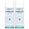 DISPOTECH - Dispo Ice Box - Ghiaccio Spray bomboletta da 400 ml - 2 Pz