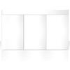Amtra Station 120 - Mobile Acquario in Legno di Colore Bianco, 120x50x80 cm - Supporto Robusto in Stile Classico ed Essenziale per Avere un Kit Accessori Acquario Completo - Made in Italy