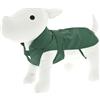 Sconosciuto Impermeabile in tessuto soft-touch con scollo a V modello Pocket?per cani 80cm Verde