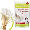 BambooStick - Detergenti per orecchie per cani, confezione da 30 pezzi, misura: S/M