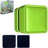 Lpoppcx Pulitore Magnetico per Vetri di Acquario | Piccola Spazzola per rimozione alghe | Detergente per Vetri di Acquario - per Acqua Salata e Tartarughiera Terrario Casa Cucina Soggiorno