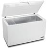 METRO Professional Congelatore GHF2300, acciaio/alluminio, 112.5 x 61 x 83.5 cm, 300 L, 95 W, 1 cestello, illuminazione a LED, con serratura, bianco