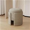 Generic Sedia da toeletta imbottita con morbida seduta imbottita, sgabello multifunzionale per trucco, soggiorno, camera da letto