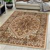 Mazovia Tappeto Salotto Moderno Orientale e Vintage Pelo Corto - Tappeti Soggiorno Turchi Originali - Tappeti Camera da Letto - Tappeti Salotto Grandi Dimensioni - Beige 200 x 300 cm