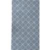 LaVelahome Tappeto in Vinile Proteggi Pavimento Moderno da cucina living (100_x_180_cm, Arabesco Grigio)