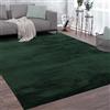 Paco Home Tappeto Salotto Pelo Corto Monocolore Design Moderno Morbido Verde Petrolio, Dimensione:240x340 cm