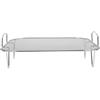 Toyvian Set Design Salvaspazio di Accessori Acciaio Inox per Friggitrice ad Aria per Cottura al Vapore Ripiano Creativo e Griglia Barbecue per Cucine Domestiche