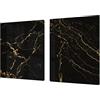 Concept Crystal MOLTO GRANDE asse da cucina - Enorme Tagliere - Pezzo Unico (80x52cm) o Due Pezzi (40x52cm ognuno); DD32 Marmi 2 Serie