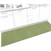 ANRO Tappeto passatoia Itaca, per cucina e corridoio, antiscivolo, lavabile, fino a 5 m di lunghezza, 280 x 50 cm, colore: verde