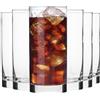 KROSNO | Bicchieri da long drink per acqua, bevande e succhi | Set da 6 x 300 ml | Collezione Balance | Cristallo senza piombo | Bordo liscio | Design classico | Base stabile | Per feste ed eventi |