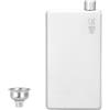KEITH Fiaschetta portatile in titanio Hip Flask piccola bottiglia d'acqua per whisky, liquore e alcool con imbuto, attrezzatura da campeggio (120 ml Ti9306)