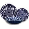 Leonardo Luxury Home Design Piatti Porcellana Set 18 Pezzi per 6 Persone Reactive Fish Servizio Elegante e Raffinato Pesci Mare Adatto a Lavastoviglie Forno e Microonde (18 Pezzi)