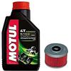 Motul Kit Tagliando moto 2 litri olio Motul 5100 10W50 + filtro 113