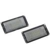 Eshgtuo Lampada Targa Per BMW Serie 3 E46 2 Porte Per M3 1998-2003 Bianco Canbus Targa Posteriore Tag Luci LED 2 Pezzi 51137031085 Auto numero targa luce