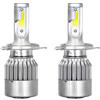 KAELA COPPIA KIT LAMPADE LUCI LED AUTO MOTO FARI COB H7 C6 7600LM 36W 6000K HEADLIGHT LUCE BIANCA LAMPADINE BULBI AUTOMOBILE