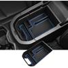 BIXUAN RAV4 2025 compatibile con 2020-2024 2025 Toyota RAV4 console centrale bracciolo organizer vassoio portaoggetti portaoggetti portaoggetti accessori (blu)
