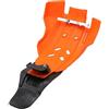 KJfghDH Motociclette coperture e protezioni dischi Adatto per K-TM E-XC XCF SXF 250 350 per HUSQVARNA TE TC FE FC 2016-2023 Protezione del telaio motore Piastra paramotore(4T Orange)