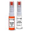 SD COLORS VOLCANIC ARANCIO B70 compatibile con BMW/MINI New Touch Up Paint Pen Kit di riparazione 20 ML GRAFFIO SPAZZOLA CODICE COLORE B70 VOLCANIC ARANCIO (VERNICI+LACQUER)