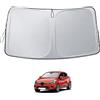 LUWU Parasole Auto Parabrezza Compatibile con Renault Clio 4 2013-2019 Parasole Anteriore Pieghevole Protezione UV e Calore Interno Accessori Clio 4