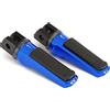 Generic Pedane poggiapiedi anteriori per Yamaha MT07 MT09 MT 07 09 TRACER GT FZ6 FAZER FJR1300A/AS XSR700 XSR900 XSR 700 900 XJ6 DIVERSION/per Honda CB1100 2013 2014 (blu)