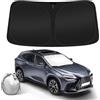 SHINEHOME Parasole per parabrezza auto compatibile con Lexus NX NX250 NX350 NX350h NX450h+ 2022 2023 2024 2025 2026 Accessori parasole pieghevole per finestrino anteriore personalizzato per parasole Lexus NX