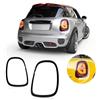 CKCD Copertura decorativa per fanali posteriori per Mini Cooper F55/F56/F57 | Hatchback/Convertible 2014-2024 Luci Posteriori Cover Guard, Fanale Posteriore Hood Trim