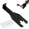 Pcingsia Strumento per la rimozione della manovella della Finestra, Strumento per Maniglia del finestrino dell'auto, Clip di Fissaggio per Pannello della Porta, per Auto, SUV, Camper, berlina