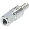 cyclingcolors Adattatore per Testina ad Angolo decespugliatore, Quadrato, 5,4mm, Compatibile con Husqvarna, Shindaiwa