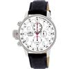 Invicta I-Force Orologio da Uomo in acciaio inossidabile con movimento Quarzo - 46mm, Argento / Bianco