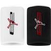 Nike Unisex Jordan Jumpman 2PK Graphic Banda sudatoria Black/White/Gym Red One Size