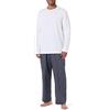 Calvin Klein Uomo Set Pigiama con Scollo Rotondo, Multicolore (Classic White Top W/Bijou Modern C), S