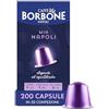 Caffè Borbone Miscela Mia Napoli - 200 Capsule ALLUMINIO (2 confezioni da 100) - Compatibili con le Macchine ad uso domestico Nespresso*