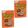 Fisher's Sweet Shop Reese's Puffs 320 g - Confezione da 2 cereali con burro di arachidi Reese's e cacao Hershey's | Offerta vantaggi