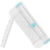 Flintronic Taglierina per Carta A5, Paper Cutter con Righello di Estensione, Taglierina con Sistema di Sicurezza Automatico, per Tagliare Carta, Foto, Carta Artigianale e Etichette