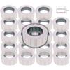 NOBILE LOVELYCARE 20 rotoli etichette per prezzatrice a 8 cifre etichette 21 x 12 mm prezzatrice negozio 8000 pezzi