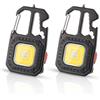 ZWOOS 2 pz Mini Torcia a LED Lampada da Lavoro Portatile 800 Lumen, 7 Modalità, Ricaricabile e Impermeabile Illuminazione di Emergenza Impermeabile per Uso Terreno