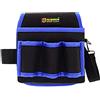 MISSMAO Fondina per Trapano Tasca Porta Attrezzi Impermeabile Borsa Cinturino Portabile per Chiave Elettrica,Trapano,Chiave Inglese,Martello Blu Y8 15x20cm